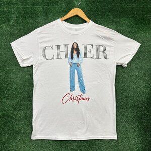 Cher Christmas Album Poster T-Shirt Size Medium